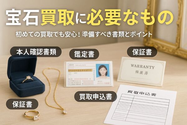13 宝石 買取 必要なもの