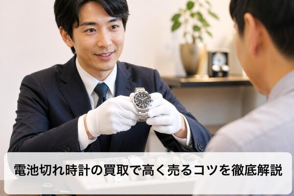 24 電池切れ時計 買取