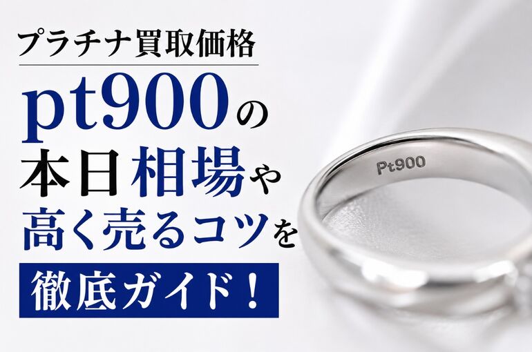 プラチナ買取価格pt900