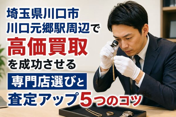 埼玉県 川口市 川口元郷駅 高価買取