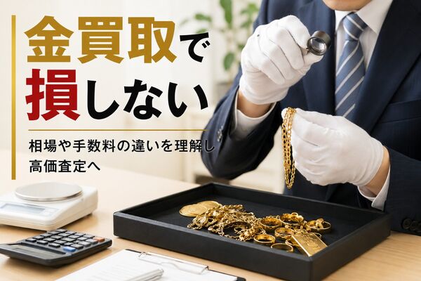 金買取 違い
