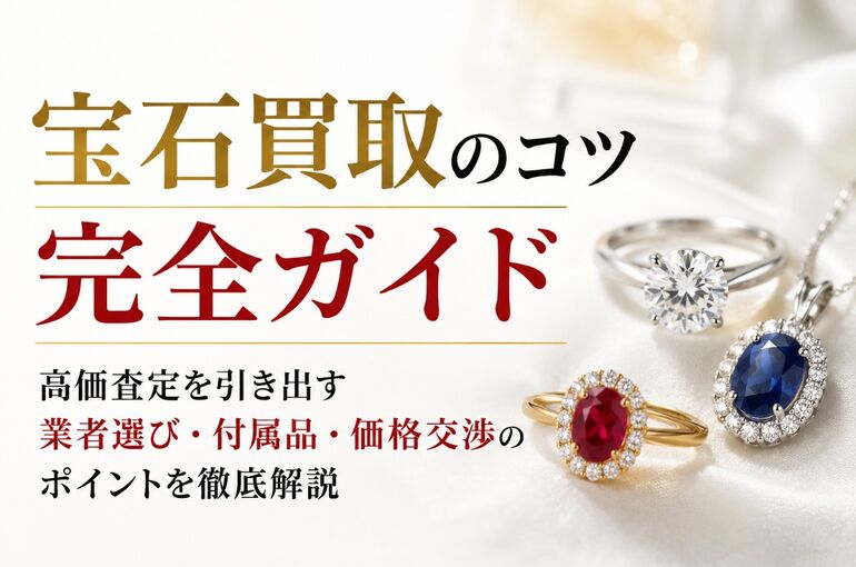 宝石 買取 コツ