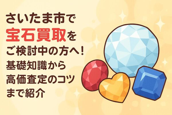 30さいたま市 宝石買取
